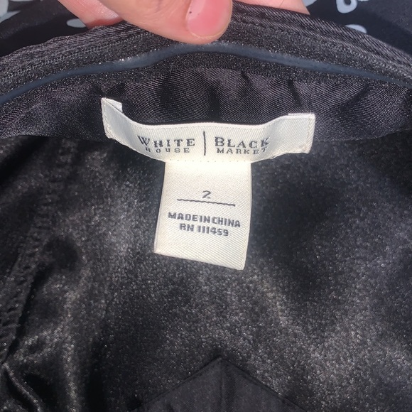 White House black-market strapless dress - Picture 2 of 2